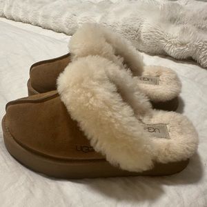 Women’s UGG Disquette Slippers Chestnut